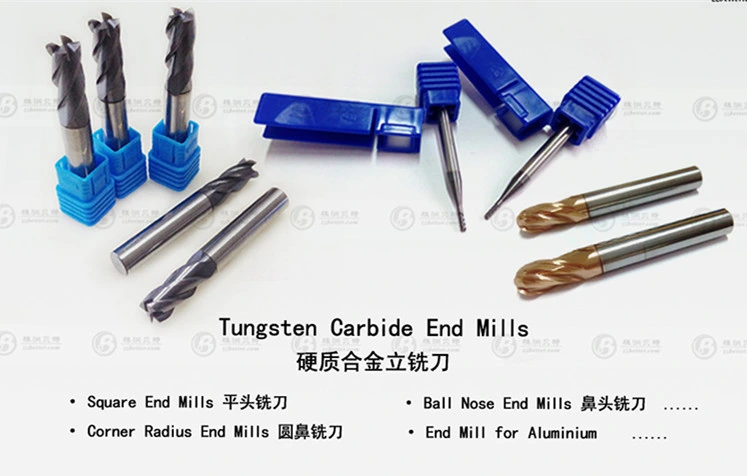 Corner Radius End Mill Tungsten Carbide